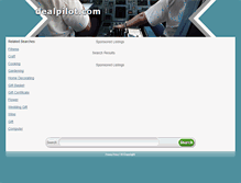 Tablet Screenshot of dealpilot.com